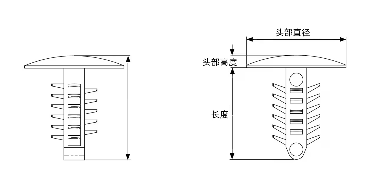 RBF 倒钩型螺钉