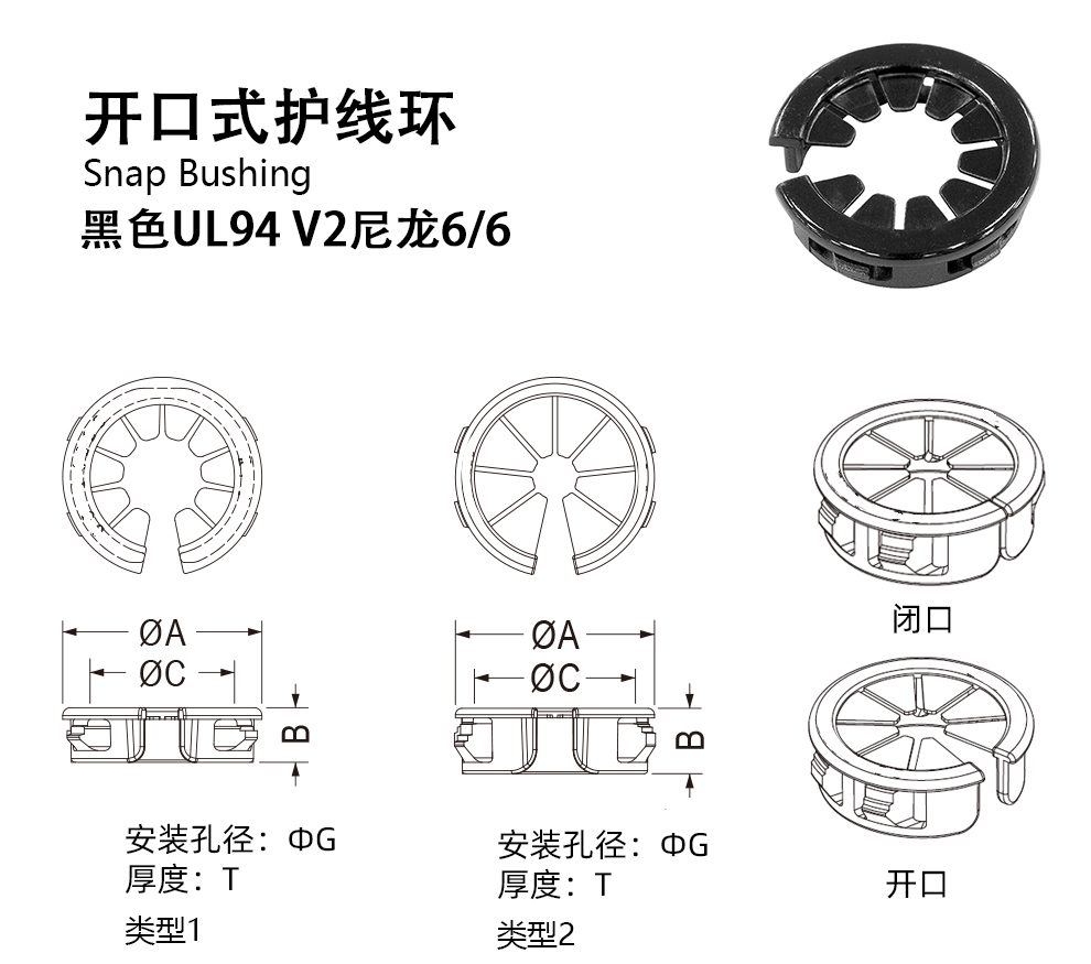 开口式护线环SC系列