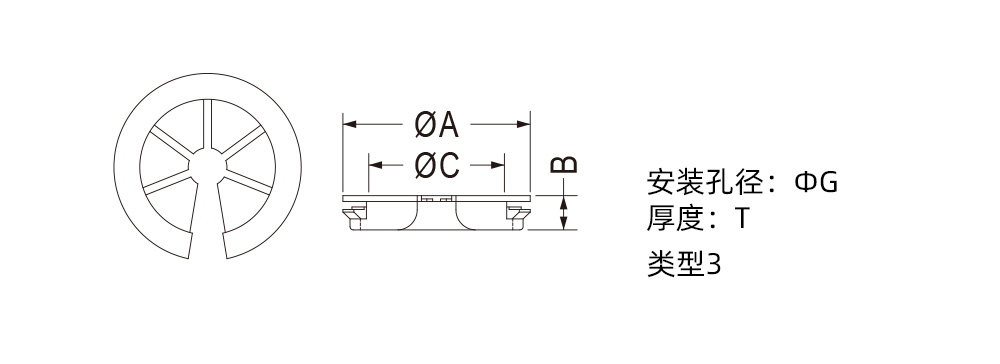 开口式护线环SC系列