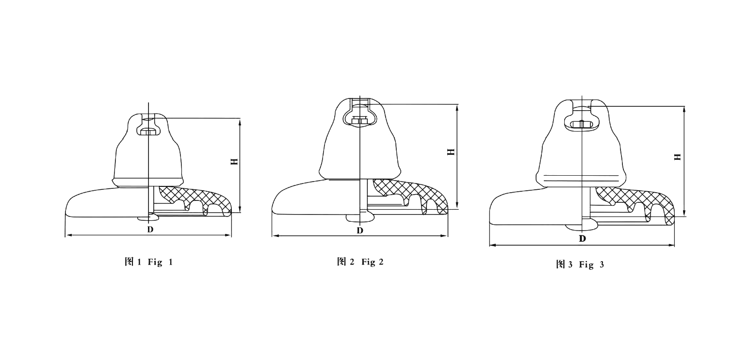 高压线路盘型悬式瓷绝缘子Disk suspension insulator for high voltage transmission line